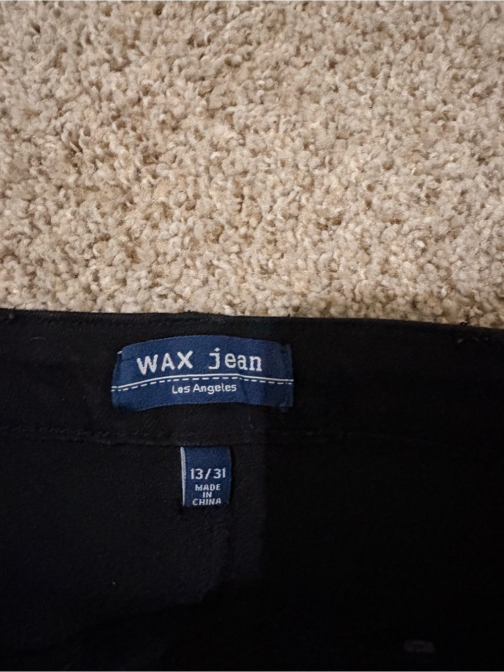 Wax Jean Women's Skinny Jeans in Black